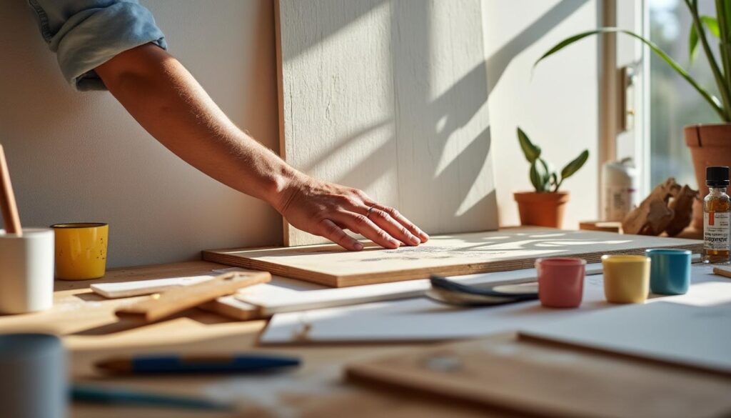 Réaliser une décoration personnalisée avec une patère murale DIY