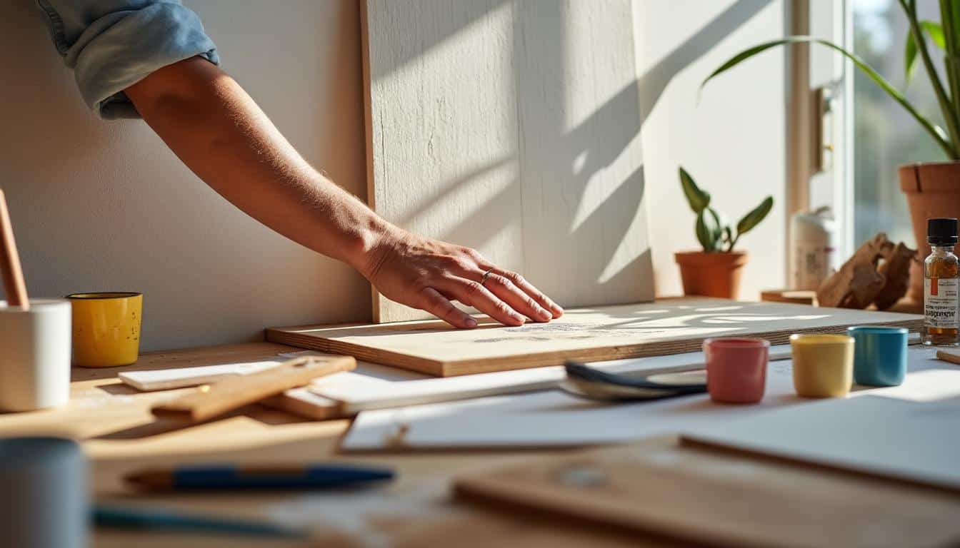 Réaliser une décoration personnalisée avec une patère murale DIY