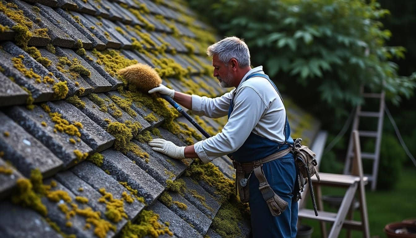 Illustration: Pourquoi il est essentiel de bien entretenir une toiture en ardoise