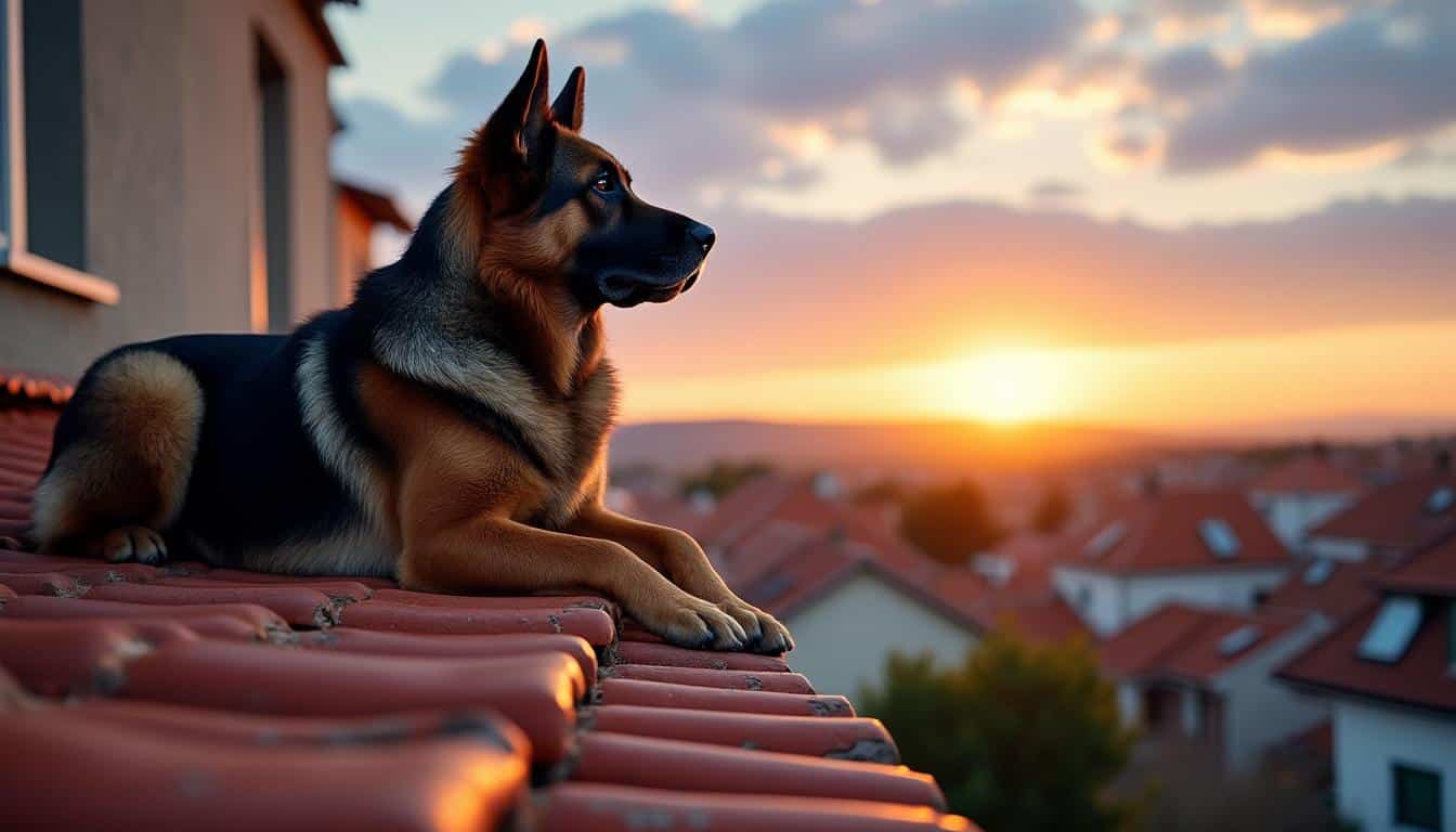 Illustration: Comprendre ce qu’est un grand chien assis dans la toiture