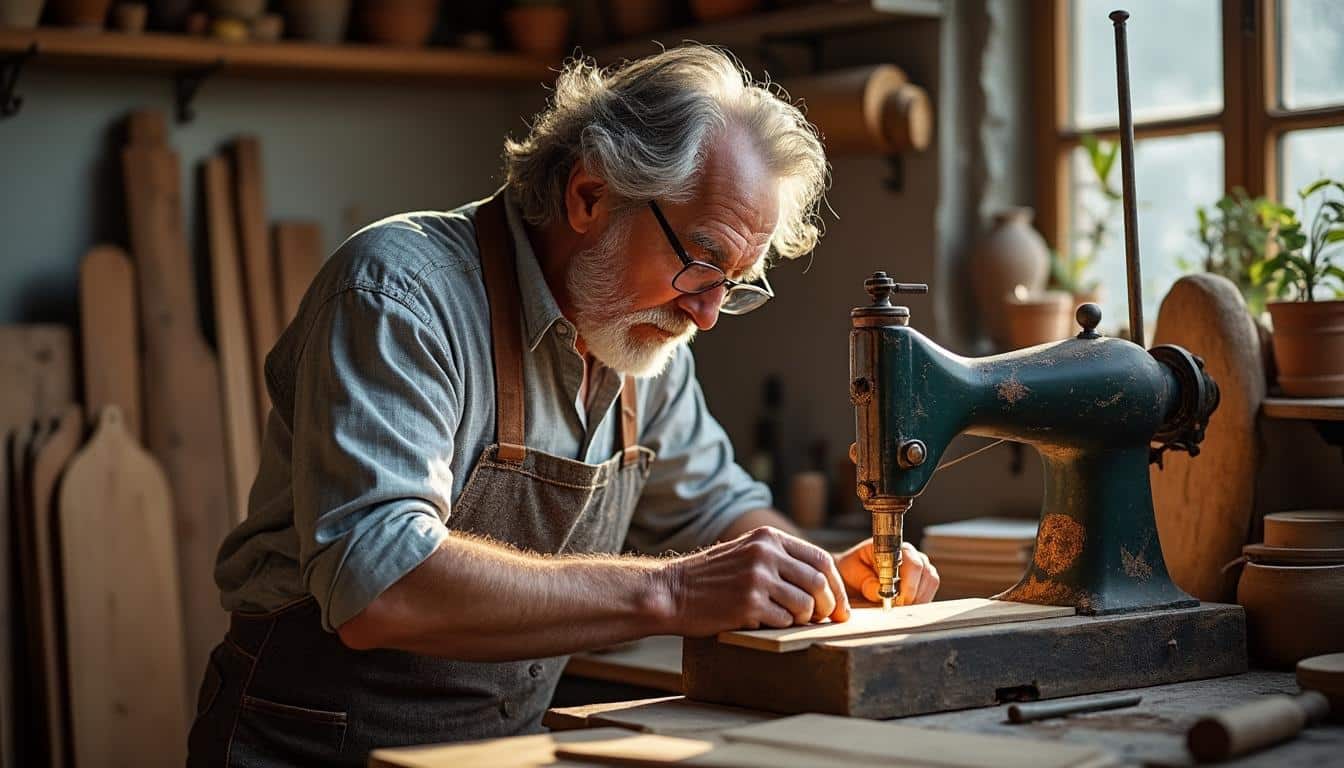 Illustration: Comprendre la scie à ruban pour le bois d’occasion : fonctionnement et usages essentiels