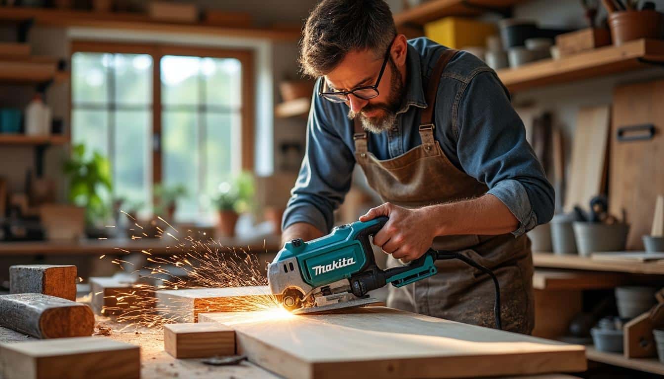 Illustration: Pourquoi opter pour une scie cloche Makita dans vos projets de perçage ?