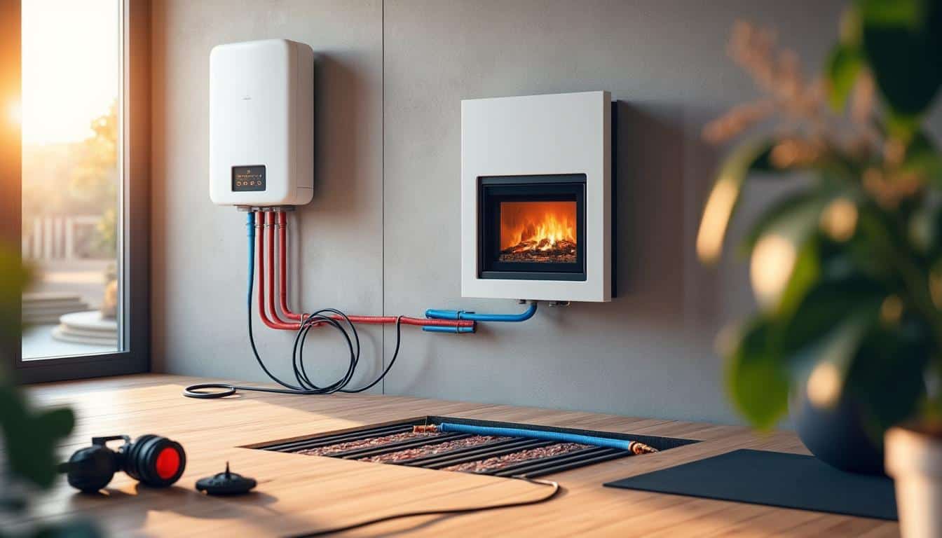 Illustration: Comment fonctionne une chaudière électrique adaptée au plancher chauffant ?