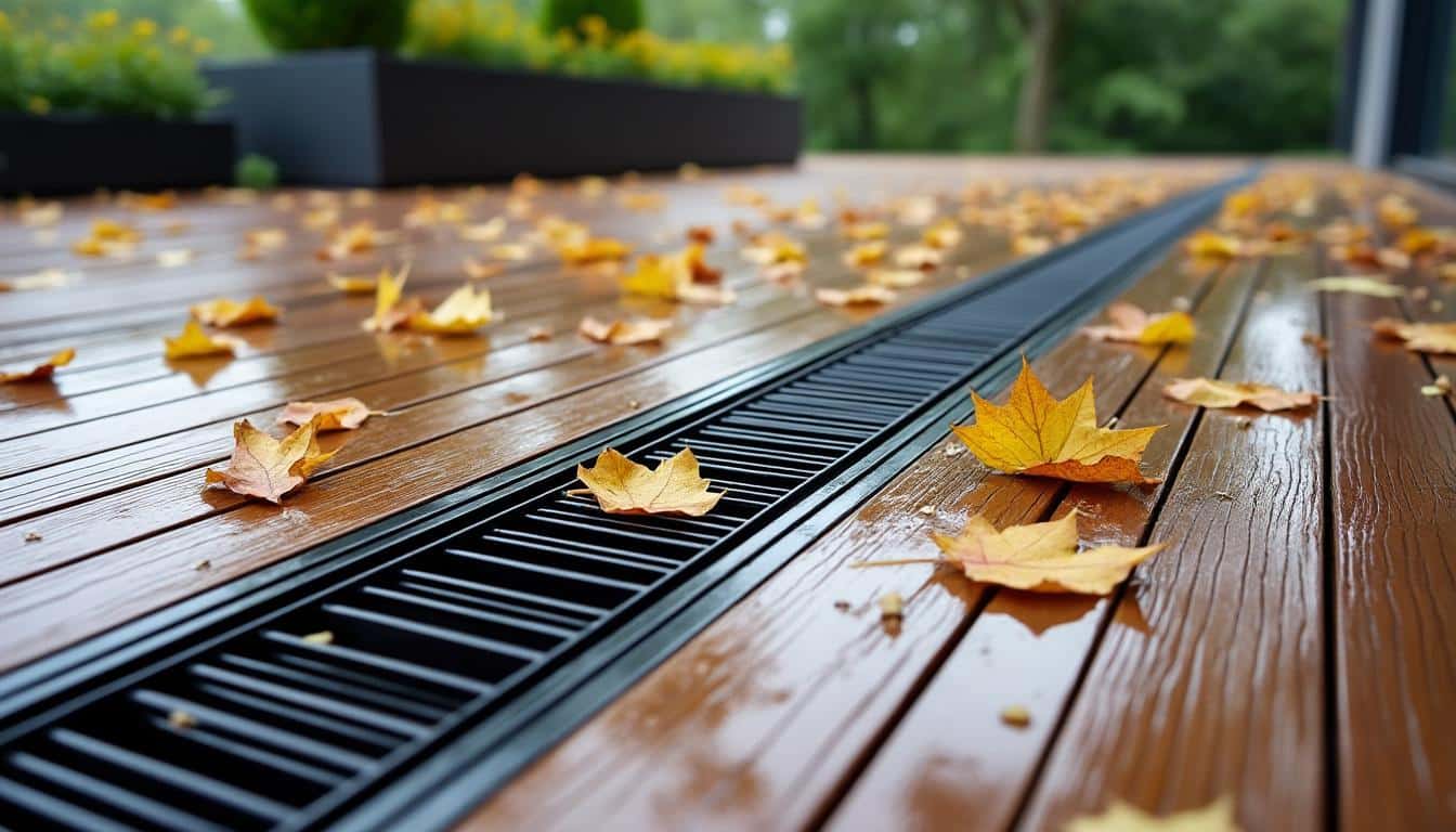 Drain pour terrasse : guide complet pour un drainage efficace