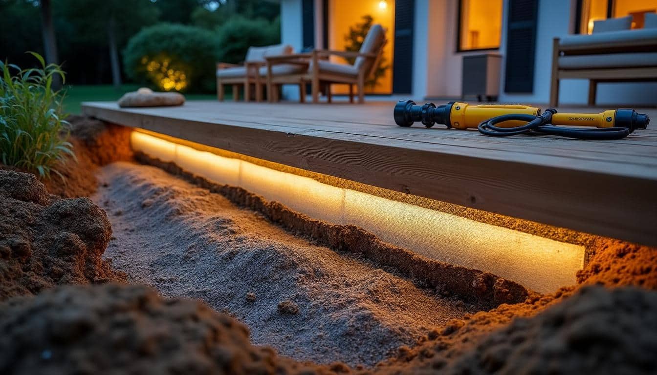 Illustration: Pourquoi le drainage est-il indispensable sous une terrasse ?