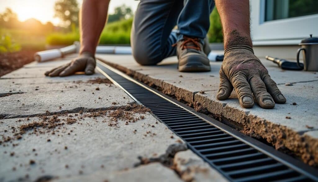 Drainer une terrasse : guide complet pour un drainage efficace