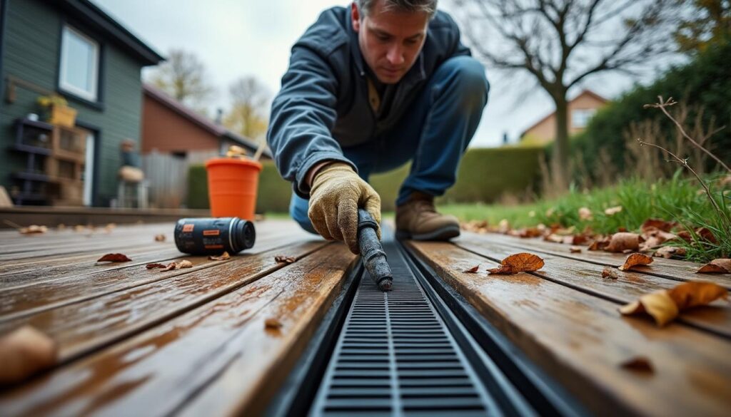 Évacuer l’eau d’une terrasse : solutions efficaces et durables