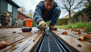 Évacuer l’eau d’une terrasse : solutions efficaces et durables