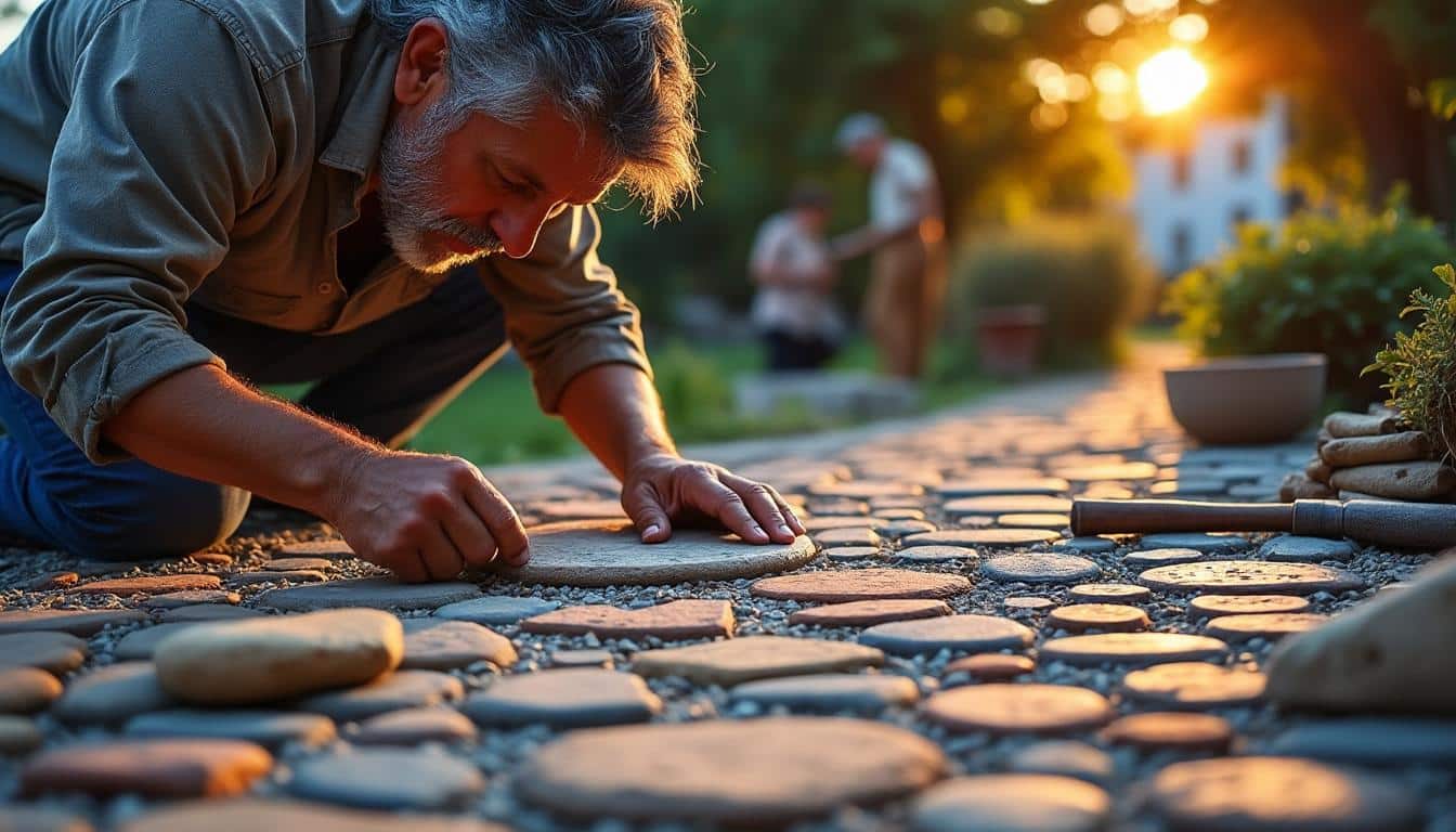 Illustration: Pourquoi choisir un motif adapté pour son pavage extérieur ?