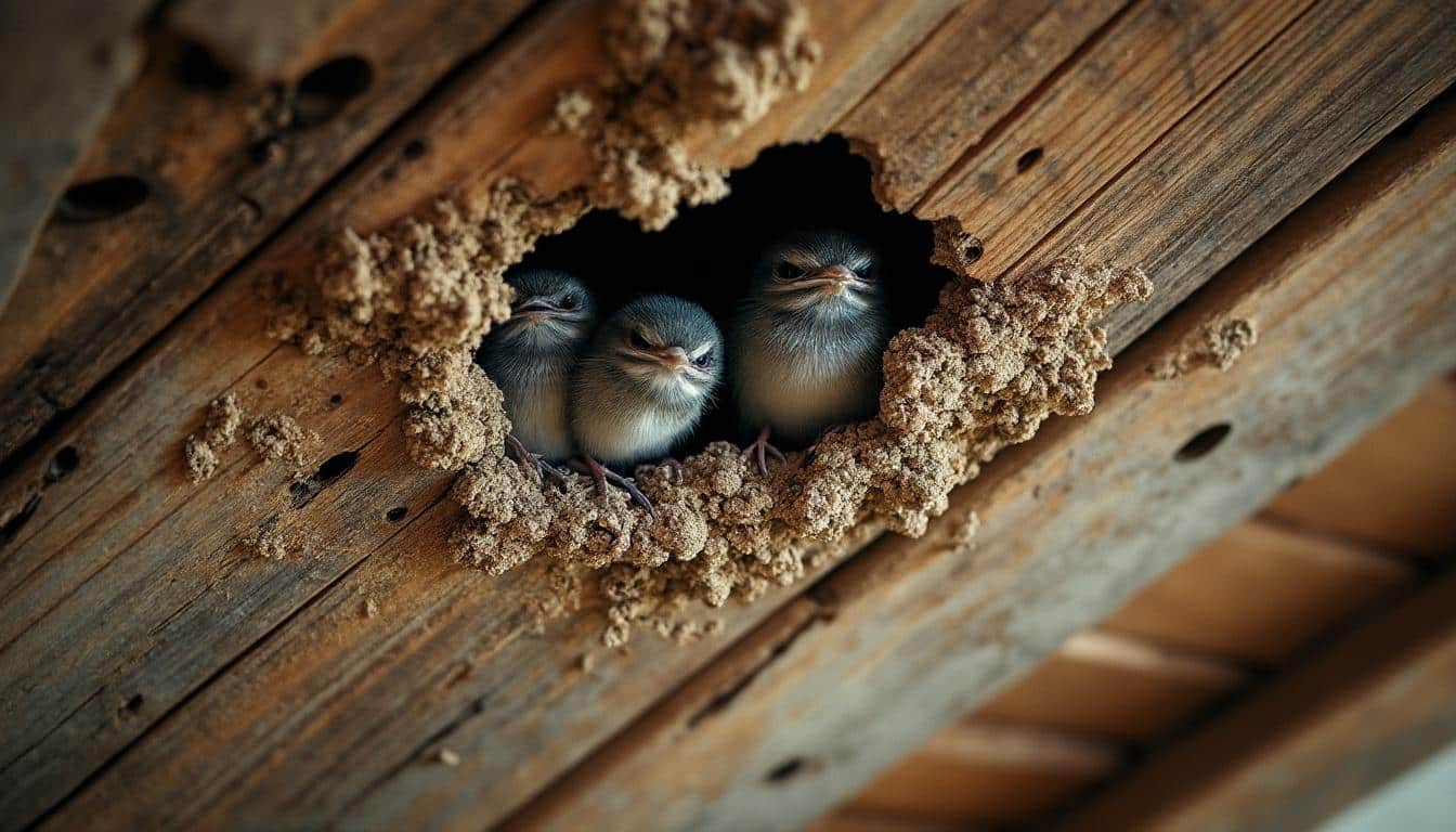 Nid de chauve-souris dans le toit : reconnaître et agir efficacement