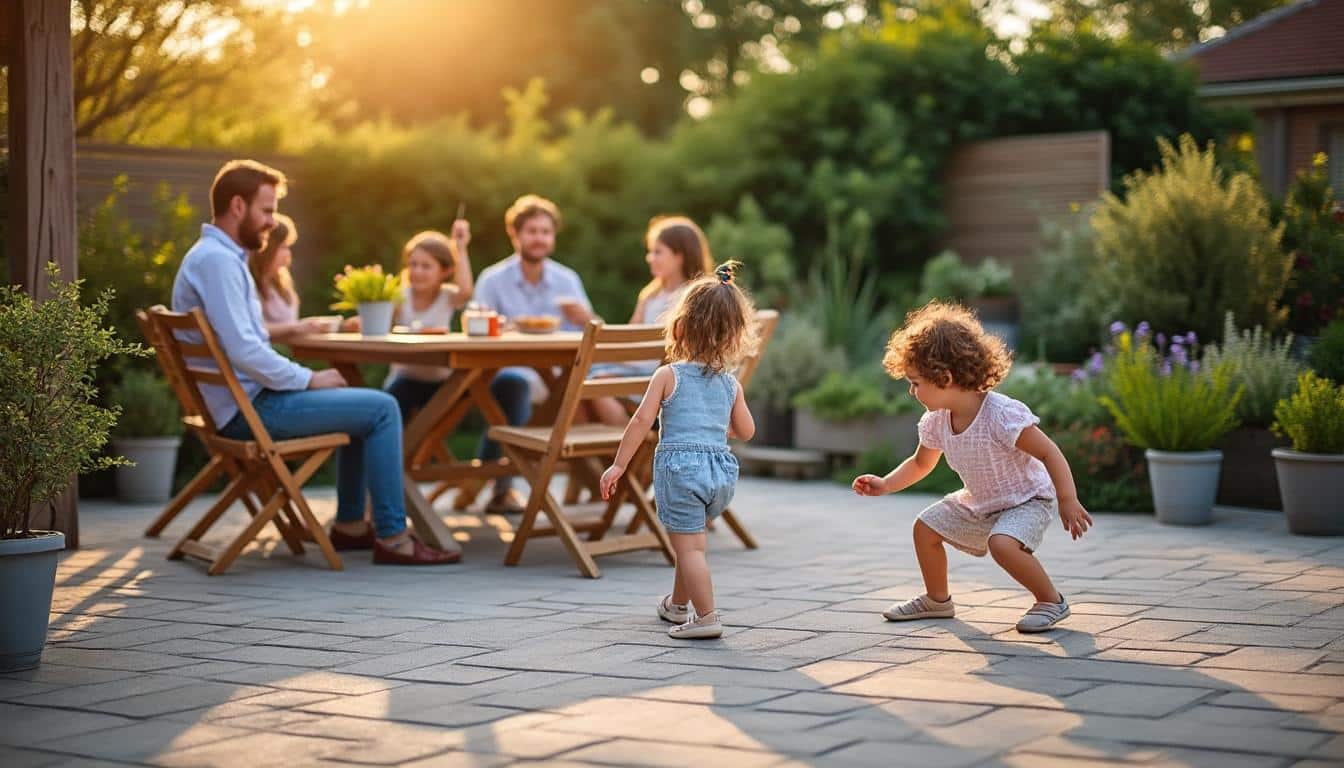 Illustration: Pourquoi choisir des pavés pour aménager votre terrasse extérieure ?
