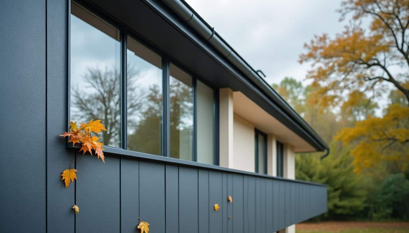 Toiture en zinc quartz : durable, esthétique et performante