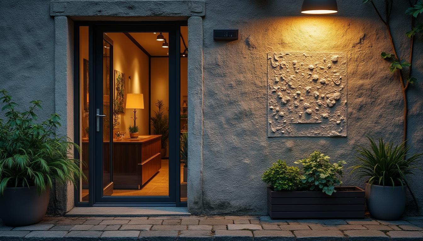 Applique murale extérieure : éclairage sécurisé et design