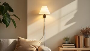 Applique murale sur prise : éclairage simple, pratique et sans travaux