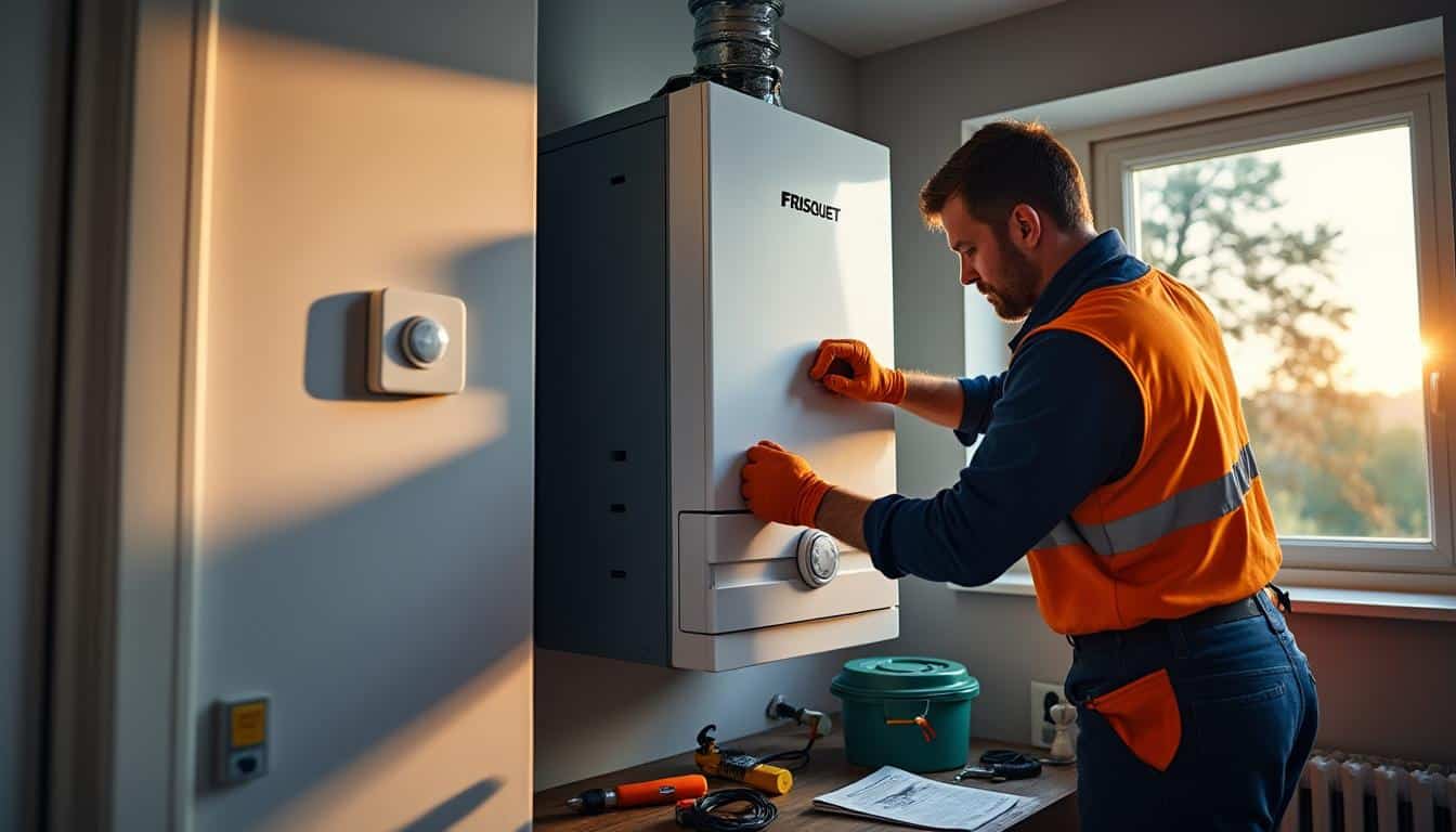 Illustration: Pourquoi choisir une chaudière Frisquet parmi les modèles à condensation ?