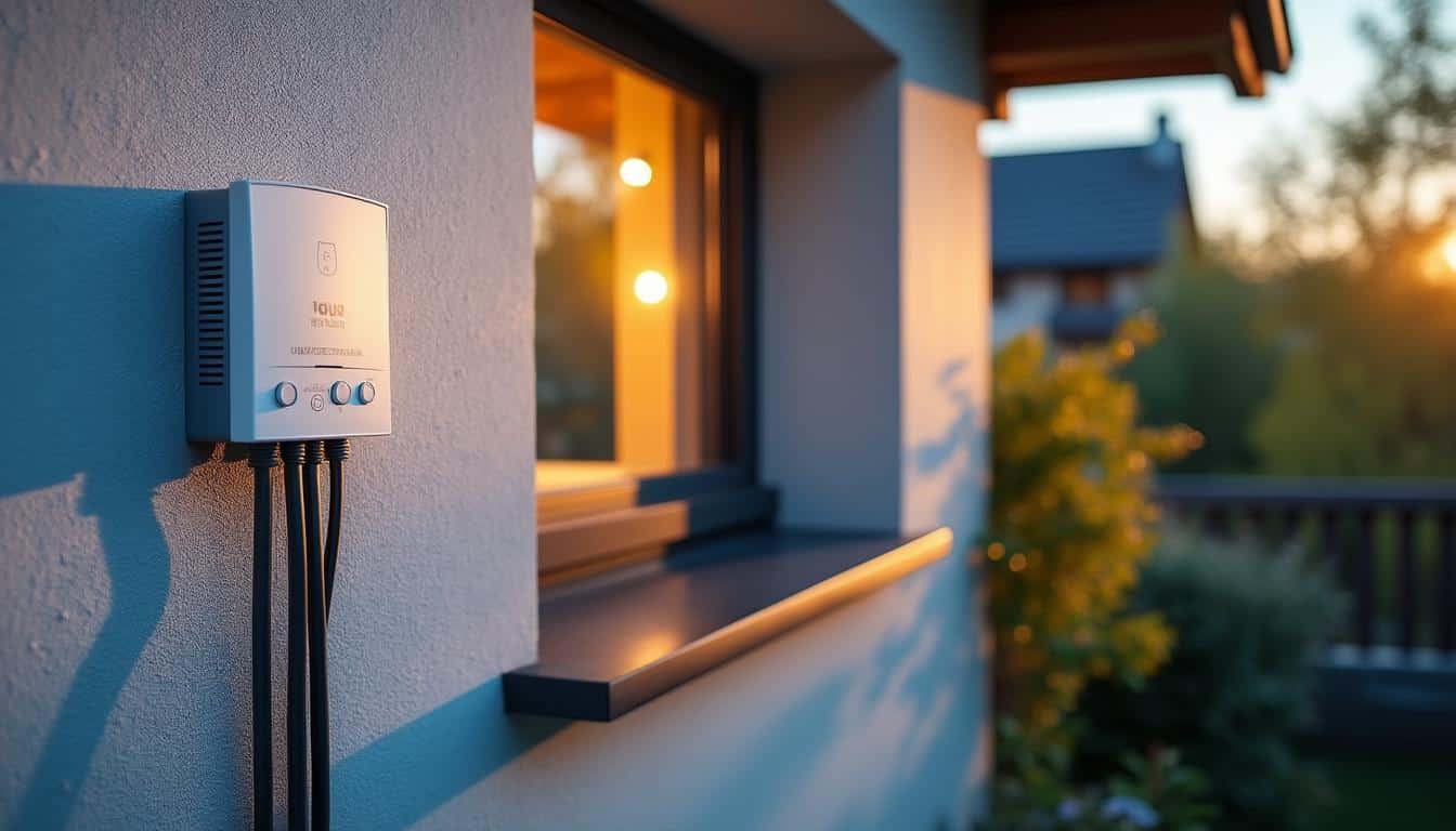 Illustration: Comprendre la sonde extérieure au cœur du système de chauffage