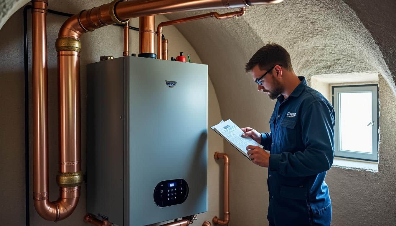 Illustration: Comprendre le fonctionnement d’une chaudière à condensation signée Vergne