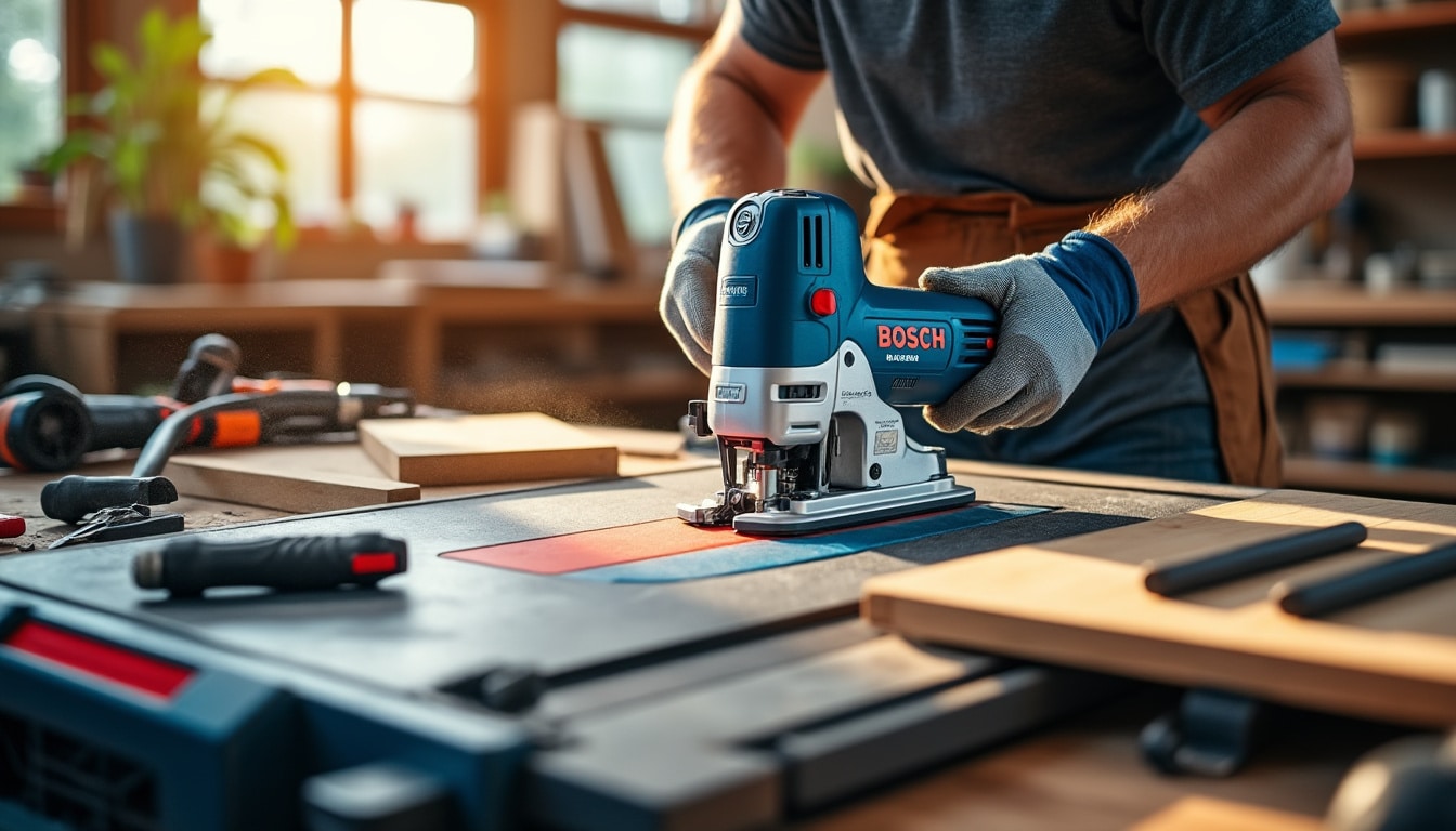 Illustration: Découvrir les principales caractéristiques techniques de la Bosch GTS 635 216