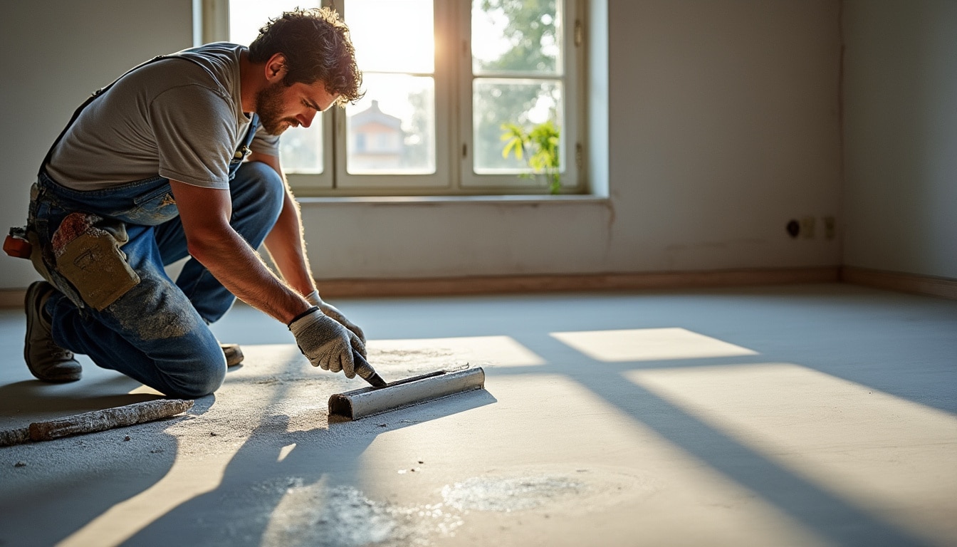 Ragréage : tout savoir sur le temps de séchage optimal