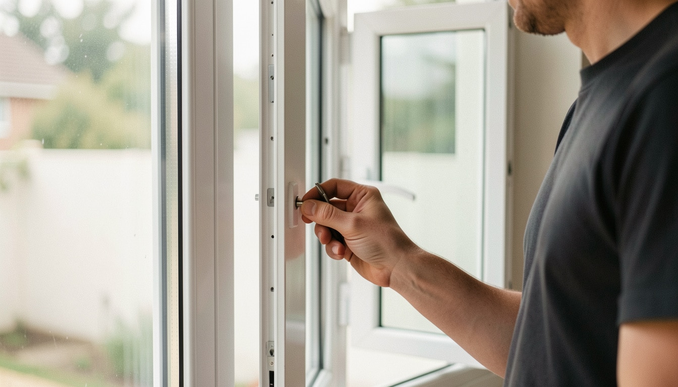 Comment régler une porte-fenêtre à deux vantaux