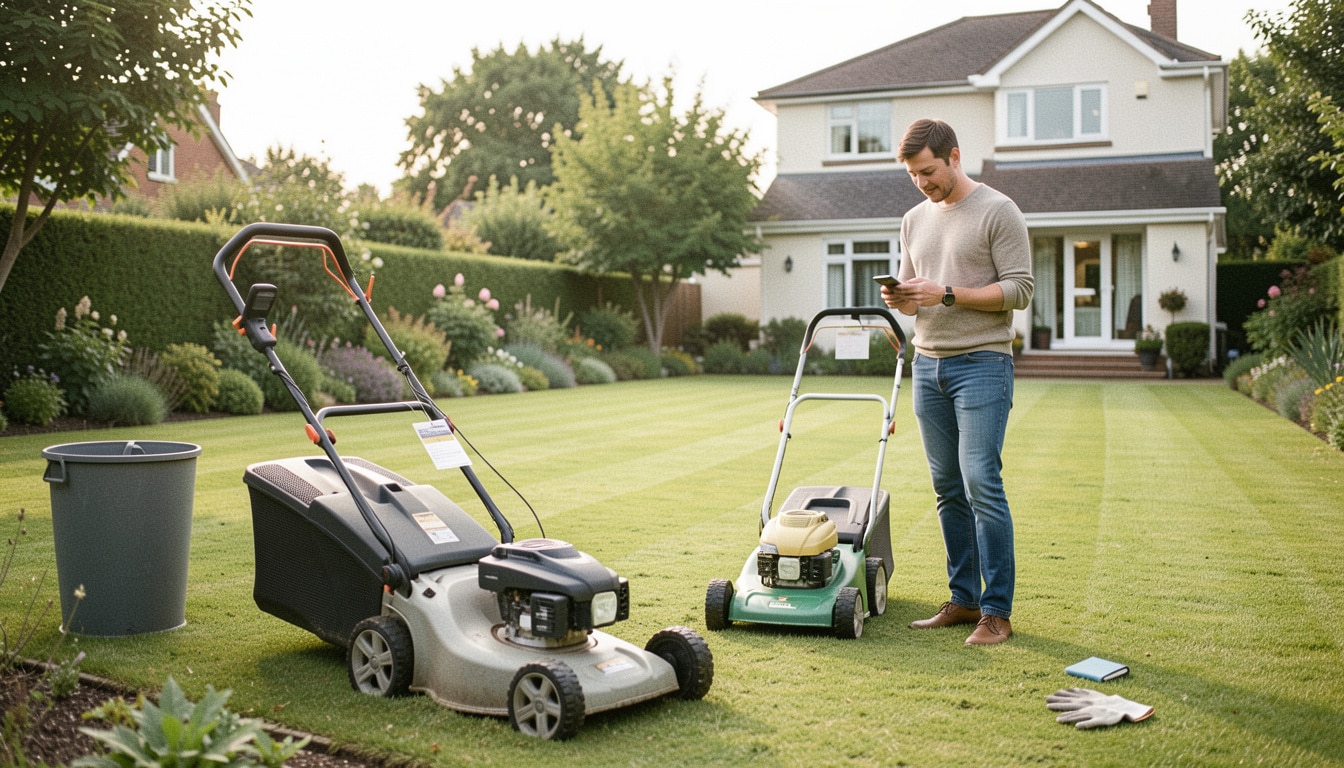 Louer une tondeuse selon votre jardin et votre budget